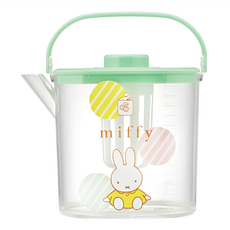 Skater 耐熱寬口茶壺, MIFFY, 1.2L, 1個