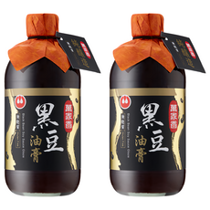 萬家香 黑豆油膏 510g 沾拌萬用醬, 2瓶