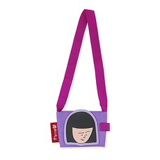 Miravivi 櫻桃小丸子杯套提袋, 野口 紫色, 1個