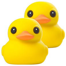 Bone 蹦克 角色氣嘴塞, 派提鴨 黃色, 1組