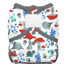 THIRSTIES 魔鬼氈防水尿布兜 兩段尺寸: 8-18kg 超透氣乾爽層, Forest Frolic, 1件