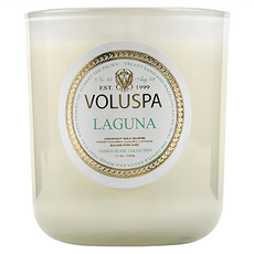 VOLUSPA 木菸草花 3芯錫蠟燭 340g(12oz), 1罐