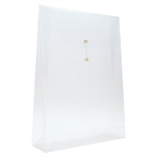 DaTaBanK 三田文具 A4 底部加大直式繩扣公文袋, 33 x 25 x 6.5cm, DB-103-A4W, 12個