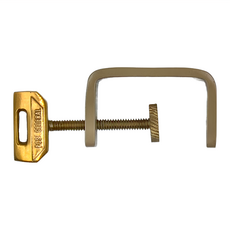 POST GENERAL 黃銅桌邊固定夾, 砂棕色, 1個