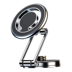 Magsafe 環形磁吸支架 車用, 亮銀色, 1個