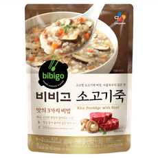 CJ bibigo 牛肉粥 韓國風味, 420g, 1包