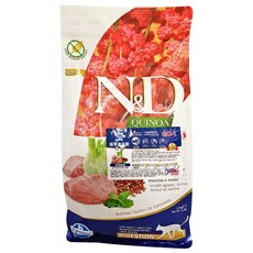 Farmina 法米納 天然藜麥無榖機能系列 貓用腸胃保健 乾飼料, 羊肉茴香, 1.5kg, 1袋