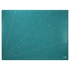 KW-triO 堡勝企業 切割墊 防滑PVC材質 自我修復表面, A3(427.5 x 285 x 3mm), 墨綠色, 1個