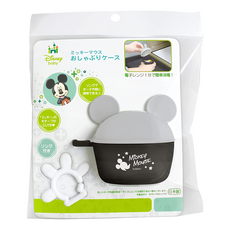 nishiki 錦化成 米奇系列 可攜帶可微波零食罐 附環, 1個