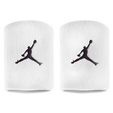 NIKE 耐吉 JORDAN 喬丹 DRI-FIT 單色腕帶 AC4094-101, 白色, 1組