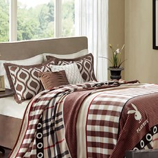 PLAYBOY 美麗新世界法蘭絨雙層毯