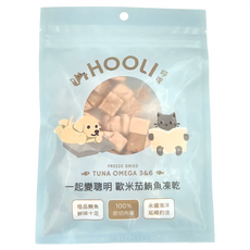HOOLI 呼哩 犬貓用 一起變聰明 歐米茄凍乾 鮪魚 Omega 3&6 30g, 1包