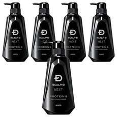 SCALP-D 絲凱露 蛋白質護髮素, 強健髮根 修護頭皮健康 涼感配方 無矽靈, 350ml, 5瓶