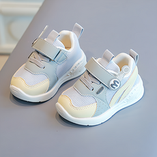 小童軟底防滑機能運動鞋 鞋面透氣網布 鞋底TPR
