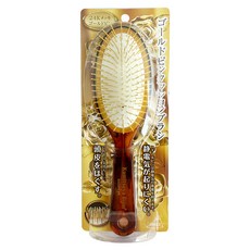 日本 ANNECy 氣墊黃金梳, 24K金電鍍梳針 圓頭針 刺激按摩頭皮, TOB-001, 1支