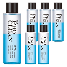 TONYMOLY Pro Clean 眼唇卸妝液, 保濕深層清潔 250ml, 6瓶