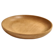 Homely Zakka 木趣食光木質小碟 大圓(15 x 15cm), 1個