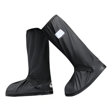 COMET 42cm高筒快穿加厚反光雨鞋套, 2XL碼, PVC材質, 防水防汙, 單一顏色, 1雙