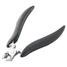 NIKKEN 強力指甲剪 斜, 黑色, 1件