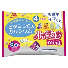 MORINAGA 森永 HI-CHEW 嗨啾 mimi綜合水果軟糖 含維他命C和鈣, 80g, 1袋