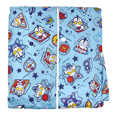 愛北鼻 親子同款加厚防水雨衣 成人款, 藍底奧特曼, 4XL