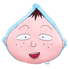 Miravivi 大頭造型抱枕 - 小丸子/小玉/野口/永澤/美環/花輪 絨毛/聚酯纖維, 50 x 53 x 6cm