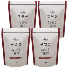 To The Nature 檸檬酸粉, 1kg, 環保清潔劑, 4包