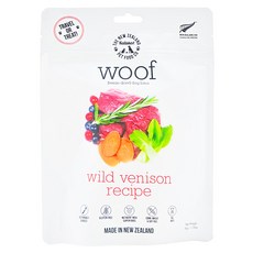 NZ Natural PET FOOD WOOF 全齡犬 狗狗冷凍乾燥生食餐, 鹿肉, 50g, 1包