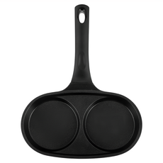 comet Kitchen 3層塗層2格煎蛋鍋, 1個, 22cm