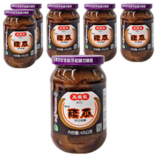 高慶泉 蔭瓜 精製黑豆蔭, 420g, 6罐