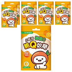 悠活原力 小悠活柳橙C脆Q軟糖, 10顆, 6包