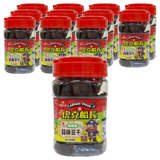Chiao-E 巧益 虎克船長 蒜味豆干 高粱酒風味, 330g, 12罐