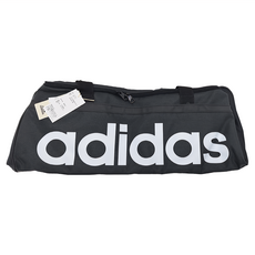 adidas 愛迪達 LINEAR DUFFEL 行李袋, 黑色, 1個