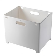 北歐風 免打孔髒衣收納摺疊籃, 白色, 1個