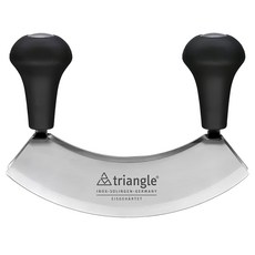 triangle 三角牌 雙刃切碎刀, 14 cm, 1個, 黑色