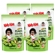 Koh-Kae 大哥 山葵味花生豆, 170g, 4包