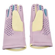 KOCOTREE 防風五指兒童保暖手套 均碼(16.5 x 7.5cm) 紫色