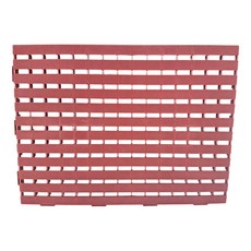 PMU 必美優 DIY工作棧板, 45x60x1.9cm 浴室/陽台/倉庫防滑及裝飾設備, 45 x 60 x 1.9cm, 紅色, 1個