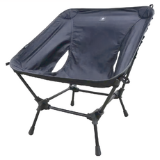 VENTLAX 兩段式焚火椅 黑色, 70%防焰布 30%鋁合金, 1個