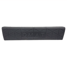 QMAT 三角折墊 POE聚烯彈性體 台灣製造, 182 x 66cm x 7mm, 炭黑/紅色, 1個