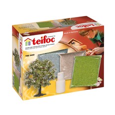 teifoc DIY益智磚塊建築玩具 德國製造 原裝進口 激發培養兒童創造力與專注能力, 裝飾材料包, 1組