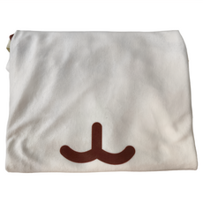 MOLANG 萌浪兔 涼感被, 模切萌浪 白色