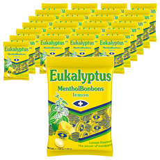 舒德尤加利潤喉糖 檸檬薄荷風味, 150g, 26包