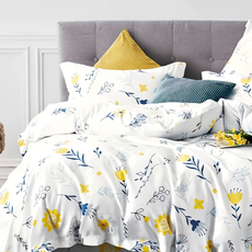 夢之語 加大吸濕排汗萊賽爾纖維兩用被床包組