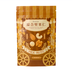 菓青市集 綜合活力堅果 低溫烘焙 無添加調味料、防腐劑 含omega-3、膳食纖維, 180g, 1包