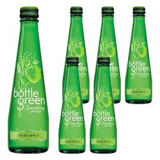 Bottle Green 蜜蘋果氣泡飲, 275ml, 6瓶
