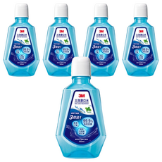 3M 三效漱口水 薄荷口味, 120ml, 5瓶