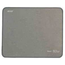 Acer 宏碁 Vero 環保滑鼠墊 低摩擦表面纖維 防滑底座 95%環保材料製成, 灰色, 1個