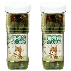 Cat Glory 驕傲貓 木天蓼樹枝 8支 貓咪潔牙零食 天然成分 舒緩情緒, 2罐, 貓薄荷