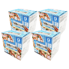 WAKODO 和光堂 雞肉蔬菜燴飯便當 Set, 富含營養, 斷奶後食用首選, 無色素, 無防腐劑, 無香料, 160g, 4盒